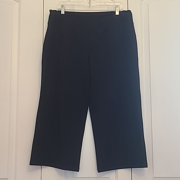 Zella Wide-leg Crop Pants Size 10 - Picture 1 of 7